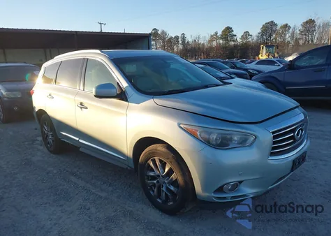 2013 Infiniti Jx35 z USA, uszkodzony, nr VIN 5N1AL0MM8DC336455